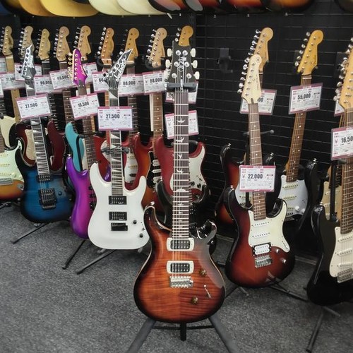 Guitare électrique prs custom - guitare,